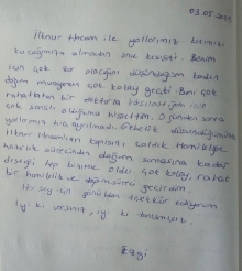 Hamileliğe hazırlık sürecinden doğrum sonrasına kadar destetiği hep bizimile oldu.